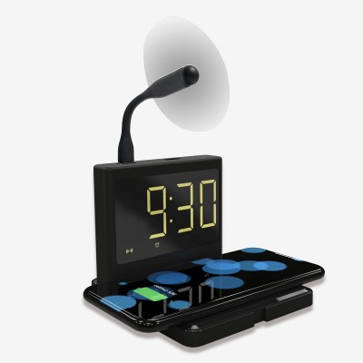 LAIMODA alarm clock wireless charger cargador frontal cargadores magnetic os cargadores de celular cargadores inalambricos